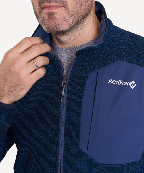 Джемпер флис RedFox Navi Man (Мужской; XXL; Шторм)